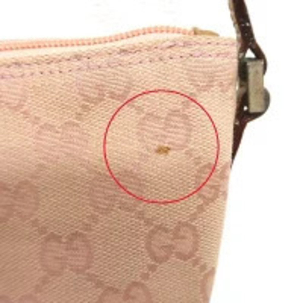 Gucci handbag accessory Clutch GG canvas Pink - Picture 7 of 11